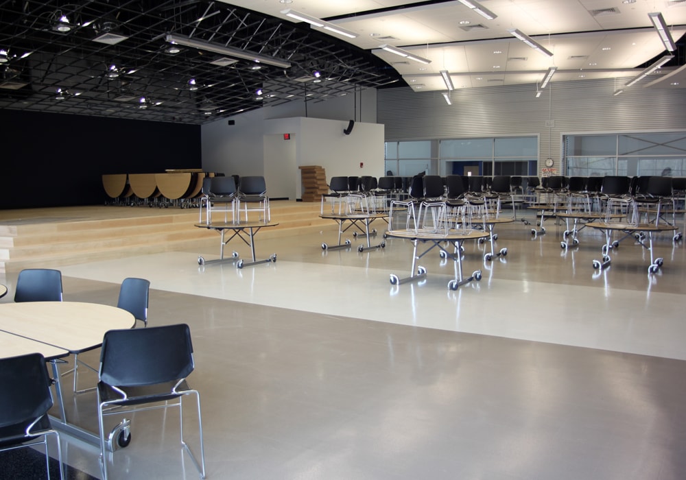 Flooring at Bolton, CT High School