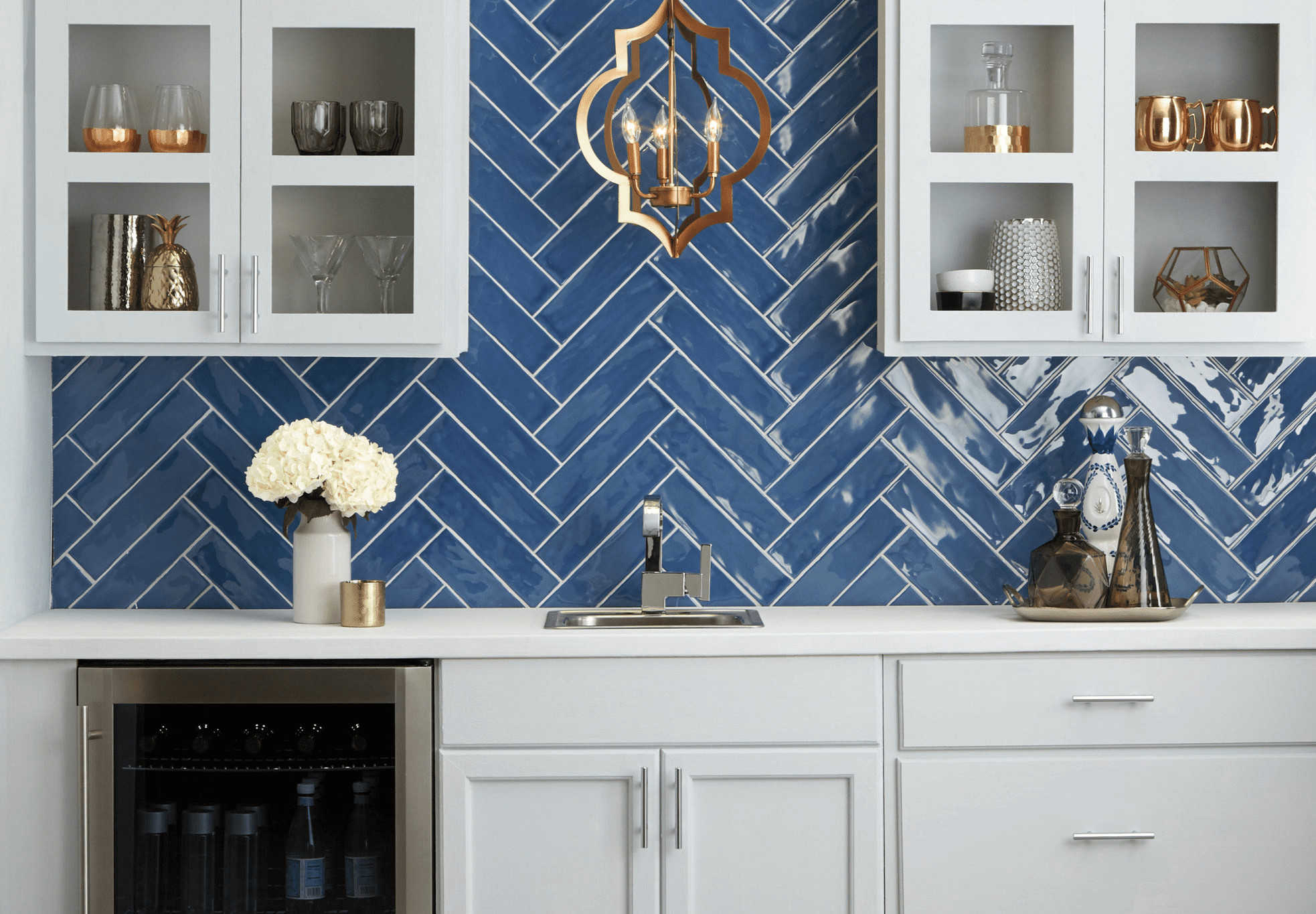 blue backsplash tile blue backsplash tile